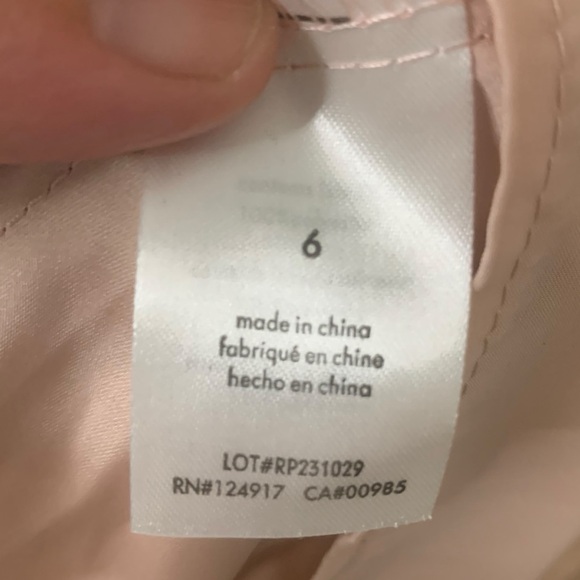 Rachel Parcell 6 Peach Floral Puff Sleeve Romantic Prairie Cottagecore Dress - Picture 6 of 7